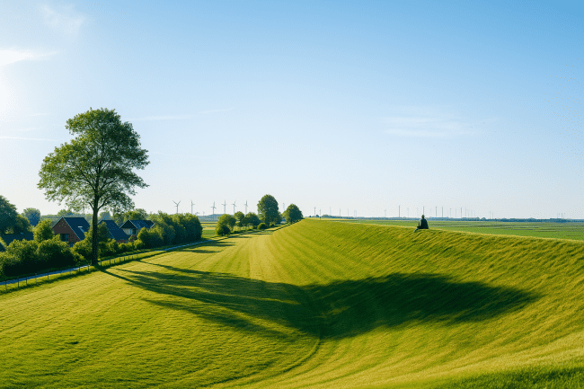 Deich - Freidrichskoog Nordsee